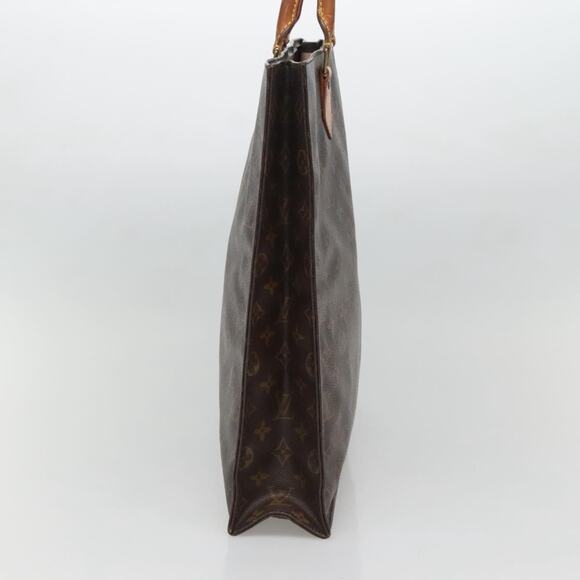 LOUIS VUITTON Monogram Sac Plat Hand Bag M51140 - Picture 4 of 11